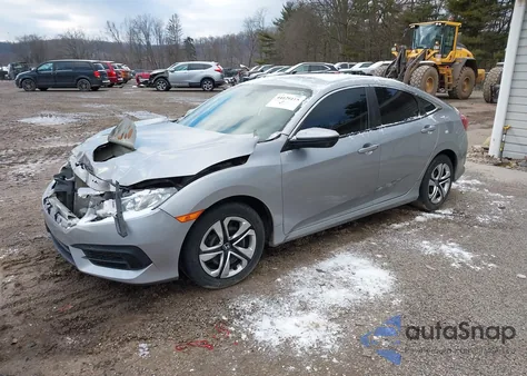 2017 Honda Civic Lx from USA, damaged, VIN 19XFC2F50HE016945